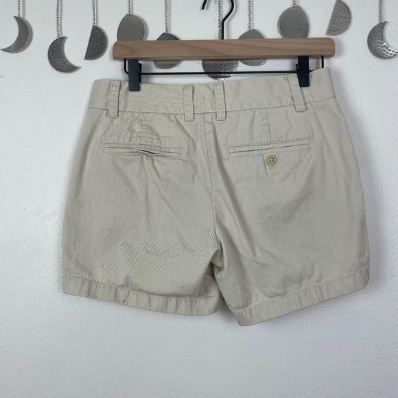 J. Crew Chino Mid Rise Khaki Shorts Classic Twill - Picture 4 of 5